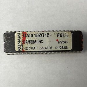 Bios Rom For Konami Games, Danger Inc., Part Numbers: DAIV102G12, K2: CUAU, GETT Part Number: BIO-KON-168