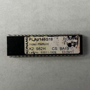 Video Platform BIOS ROM For Konami Games, Part Numbers: PLAV146G18, Lab No: S2011-1929, Rom 3, GETT Part Number: BIO-KON-170