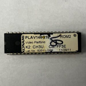 Video Platform Bios Rom For Konami Games, Part Numbers: PLAV146G18, Rom 2, Lab No: S2011-1929, GETT Part Number: BIO-KON-178
