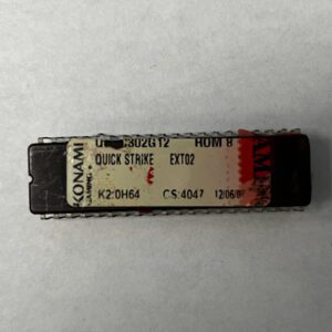 Bios Rom For Konami Games, Quick Strike, Part Numbers: QOSC302G12, ROM 8, GETT Part Number: BIO-KON-182