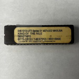 Bios Rom For Aristocrat Technologies Inc., King Of The Nile, Part numbers: 0451313-72, 6278-D819 / 14E97953 / 8831689E, GETT Part Number: BIO-ARI-103