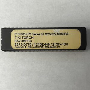 Bios Rom For Aristocrat Technologies Inc., Tiki Torch, Part numbers: 0151003, GETT Part Number: BIO-ARI-104