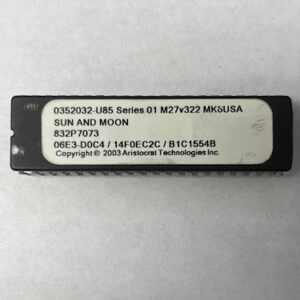 Bios Rom For Aristocrat Technologies Inc., Sun And Moon, Part numbers: 0352032-U85, GETT Part Number: BIO-ARI-107