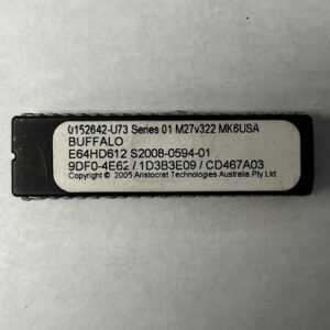 BIOS ROM For Aristocrat technologies, Buffalo, Part Numbers: 0152642-U73, S2008-0594-01, GETT Part Number: BIO-ARI-131