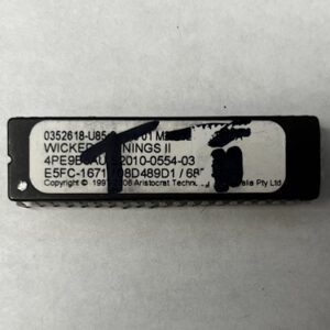 BIOS ROM For Aristocrat Technologies, Wicked Winnings II, Part Numbers: 03528618-U73, S2010-0554-04, GETT Part Number: BIO-ARI-143