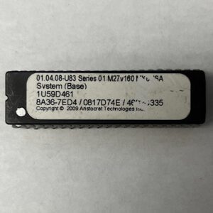 System(Base) BIOS ROM For Aristocrat Technologies, Part Numbers: 01.04.08-U83, GETT Part Number: BIO-ARI-153