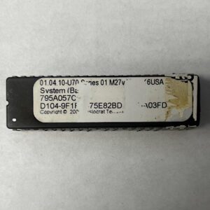 System(Base) BIOS ROM For Aristocrat Technologies, Part Numbers: 01.04.10-U70, GETT Part Number: BIO-ARI-156