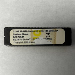 System(Base) BIOS ROM For Aristocrat Technologies, Part Number: 01.03.19-U70, GETT Part Number: BIO-ARI-158