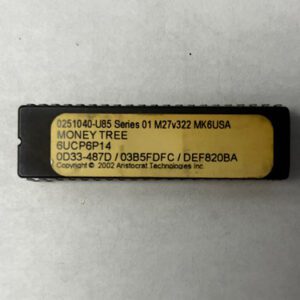 Bios Rom For Aristocrat Technologies, Game Name: Money Tree, Part Numbers: 0251040-U85, GETT Part Number: BIO-ARI-167