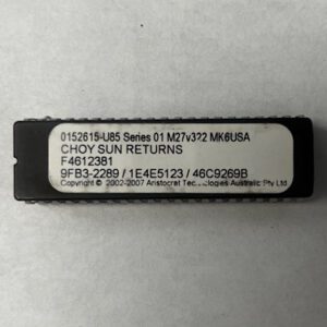 Bios Rom For Aristocrat Technologies, Choy Sun Returns, Part Numbers: 0152615-U85, GETT Part Number: BIO-ARI-173