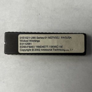 Bios Rom For Aristocrat Technologies, Wicked Winnings, Part Numbers: 0151021-U86, GETT Part Number: BIO-ARI-178
