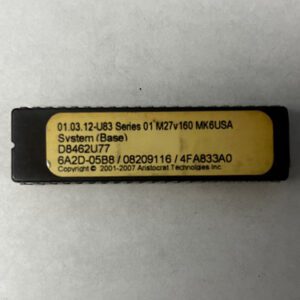 System(Base) Bios Rom For Aristocrat Technologies, Part Numbers: 01.03.12-U83, GETT Part Number: BIO-ARI-186