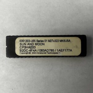 Bios Rom For Aristocrat Technologies Inc., Sun And Moon, Part Numbers: 0351303-U85, GETT Part Number: BIO-ARI-191