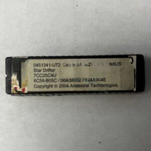 Bios Rom For Aristocrat Technologies Inc., Star Drifter, Part Numbers: 0451341-U72, GETT Part Number: BIO-ARI-193