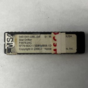 Bios Rom For Aristocrat Technologies Inc., Game Name: Star Drifter, Part Numbers: 0451341-U86, GETT Part Number: BIO-ARI-196