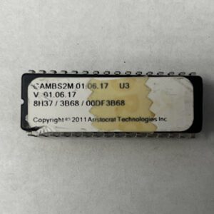 Bios Rom For Aristocrat Technologies Inc., Part Numbers: GAMBS2M, 01.06.17-U3, V.01.06.17, GETT Part Number: BIO-ARI-197