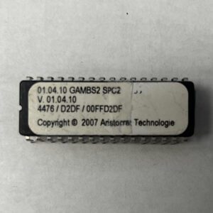 Bios Rom For Aristocrat Technologies INC., Part Numbers: 01.04.10, GAMBS2, GETT Part Number: BIO-ARI-198