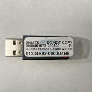 Dongle For IGT, Aliante Station Casino & Hotel, Part Numbers: 004AT5, 0000451672-000500, 01234A92-0000D4B6, GETT Part Number: DNG-IGT-209