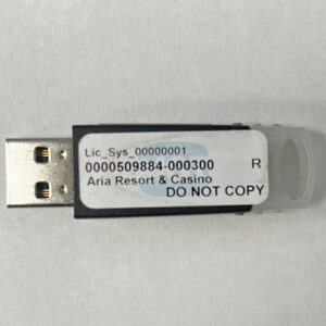 Dongle For IGT, Aria Resorrt & Casino, Part Numbers: Lic_Sys_00000001, 0000509884-000300, GETT Part Number: DNG-IGT-219