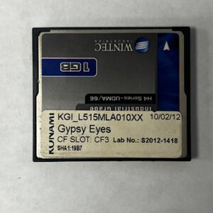 Game Software For Konami Games, Gypsy Eyes, Part Numbers: KGI_L515MLA010XX, Lab No: S2012-1418, GETT Part Number: SFT-KON-256