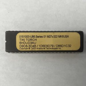 Bios Rom For Aristocrat, Tiki Torch, Part Numbers: 0151003-U86, 6HDUD3AU, D9C6-3D4B / 1D6E9D79 / D86D1C32, GETT Part Number: BIO-ARI-205