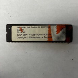 Bios Rom For Aristocrat, Big Ben, Part Numbers: 0452504-U86, E9140481, 3DEA-0DA1, 1E5B17D6, 58D8171, GETT Part Number: BIO-ARI-219