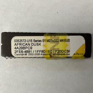 BIOS ROM SET For Aristocrat Technologies Inc., African Dusk, Part Numbers: 0352572-U15, 6A509H31, 5EE9-2A8C, 21AFFF26, DDD49A, GETT Part Number: BIO-ARI-226