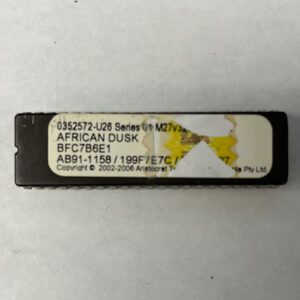 BIOS ROM SET For Aristocrat Technologies Inc., African Dusk, Part Numbers: 0352572-U25, 87D9EF52, 8F90-3A20, 2007A393, FC298B9D, GETT Part Number: BIO-ARI-232