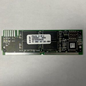 Sound Simm Card For IGT, 72 Pins, Part Numbers: PXLF4, C0000601, 16MG, E5CA), L02-0854, 3 of 4, GETT Part Number: SSC-IGT-112
