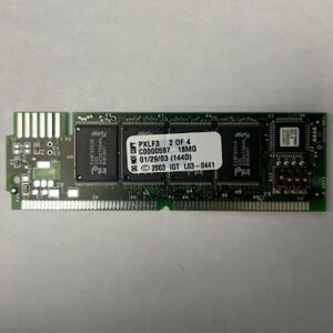 Sound Simm Card For IGT, 72 Pin, Part Numbers: PXLF3, C0000597, 16 Mg, (144D), L03-0441, GETT Part Number: SSC-IGT-114