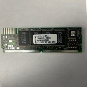Sound Simm Card For IGT, 72 Pin, Part Numbers: PXLF5, C0000597, 16 Mg, (D144), L03-0441, GETT Part Number: SSC-IGT-116