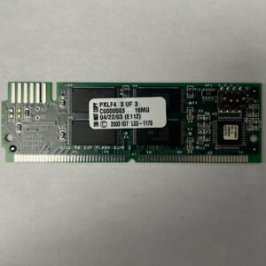 Sound Simm Card For IGT, 72 Pins, Part Numbers: PXLF4, C0000563, 16MG, (E112), L03-1170, 3 of 3, GETT Part Number: SSC-IGT-125
