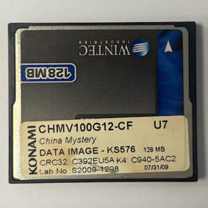Game Software For Konami Games, Game Name: China Mystery, Part Number: CHMV100G12-CF, GETT Part Number: SFT-KON-267