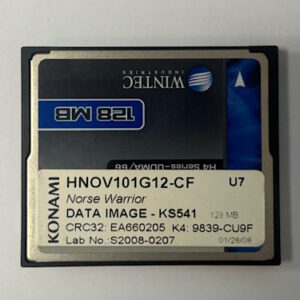 Game Software For Konami Games, Game Name: Norse Warrior, Part Number: NOWV101G12-CF, GETT Part Number: SFT-KON-268