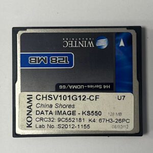 Game Software For Konami Games, Game Name: China Shores, Part Number: CHSV101G12-CF, GETT Part Number: SFT-KON-271