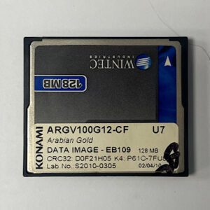 Game Software For Konami Games, Game Name: Arabian Gold, Part Number: ARGV100G12, GETT Part Number: SFT-KON-273