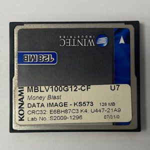 Game Software For Konami Games, Game Name: Money Blast, Part Number: MBLV100G12-CF, GETT Part Number: SFT-KON-277