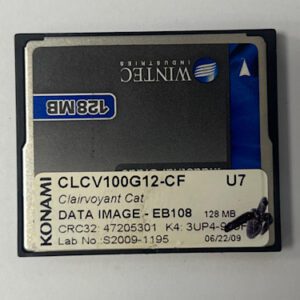 Game Software For Konami Games, Game Name: Clairvoyant Cat, Part Number: CLCV100G12-CF, GETT Part Number: SFT-KON-280