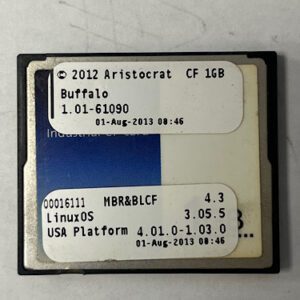 Game Software For Aristocrat Game Technologies, Game Name: Bufflao, Part Numbers: 00016111, GETT Part Number: SFT-ARI-235