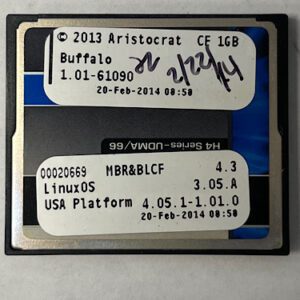 Game Software For Aristocrat Game Technologies, Game Name: Buffalo, Part Numbers: 00020669, GETT Part Number: SFT-ARI-236