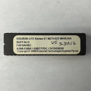 BIOS ROM SET For Aristocrat Technologies Inc., Game Name: Buffalo, Part Numbers: 0252636-U72, GETT Part Number: BIO-ARI-238