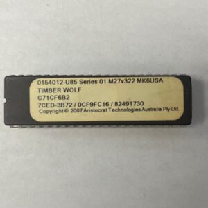 Bios Rom Set For Aristocrat Technologies, Game Name: Timber Wolf, Part Numbers: 0154012-U86, GETT Part Number: BIO-ARI-264