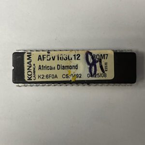 Bios Rom For Konami Games, Game Name: African Diamond, Part Numbers: AFDV103G12, GETT Part Number: BIO-KON-242