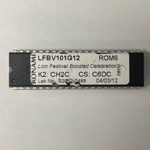 Bios Rom For Konami Games, Game Name: Lion Festival Boosted Celebration, Part Numbers: LFBV101G12, GETT Part Number: BIO-KON-250