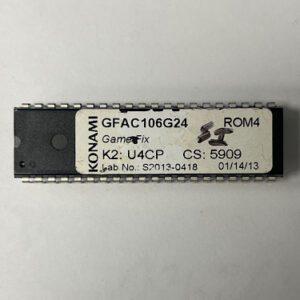 Game Fix Bios Rom For Konami Games, Part Numbers: GFAC106G24, GETT Part Number: BIO-KON-253