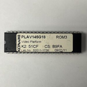 Video Platform Bios Rom For Konami Games, Part Numbers: PLAV145G18, GETT Part Number: BIO-KON-254
