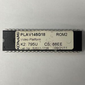 Video Platform Bios Rom For Konami Games, Part Numbers: PLAV145G18, GETT Part Number: BIO-KON-255