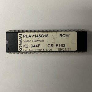 Video Platform Bios Rom For Konami Games, Part Numbers: PLAV145G18, GETT Part Number: BIO-KON-256