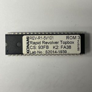 Bios Rom For Konami Games, Game Name: Rapid Revolver Topbox, Part Numbers: K2: FA38, GETT Part Number: BIO-KON-260