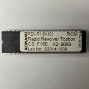 Bios Rom For Konami Games, Game Name: Rapid Revolver Topbox, Part Numbers: K2: 9089, GETT Part Number: BIO-KON-261